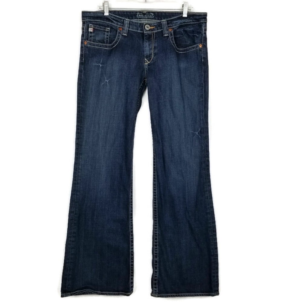 Big Star Casey Flare Blue Jeans